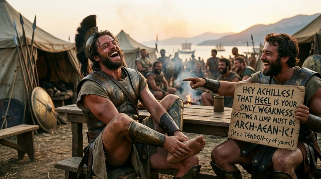 Achilles Puns