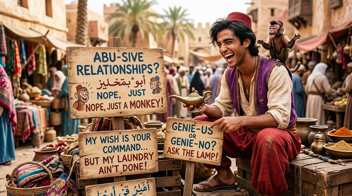 Aladdin Travel & Adventure Aladdin Humor