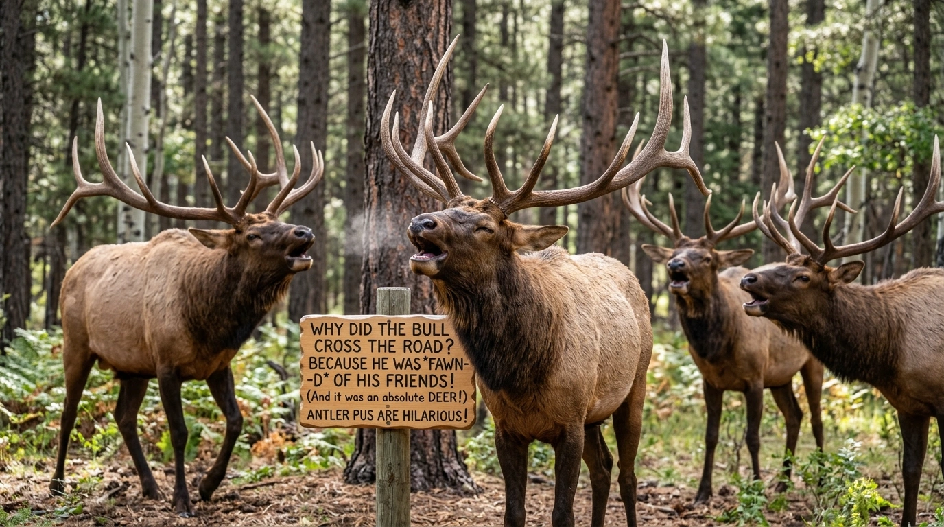 Antler Travel & Adventure Humor