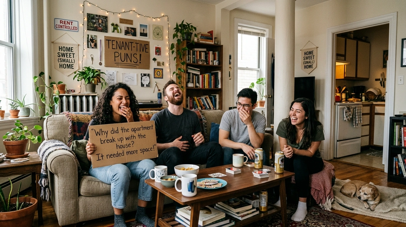 Apartment Travel & City Life Puns