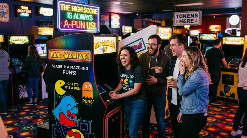 Arcade Puns