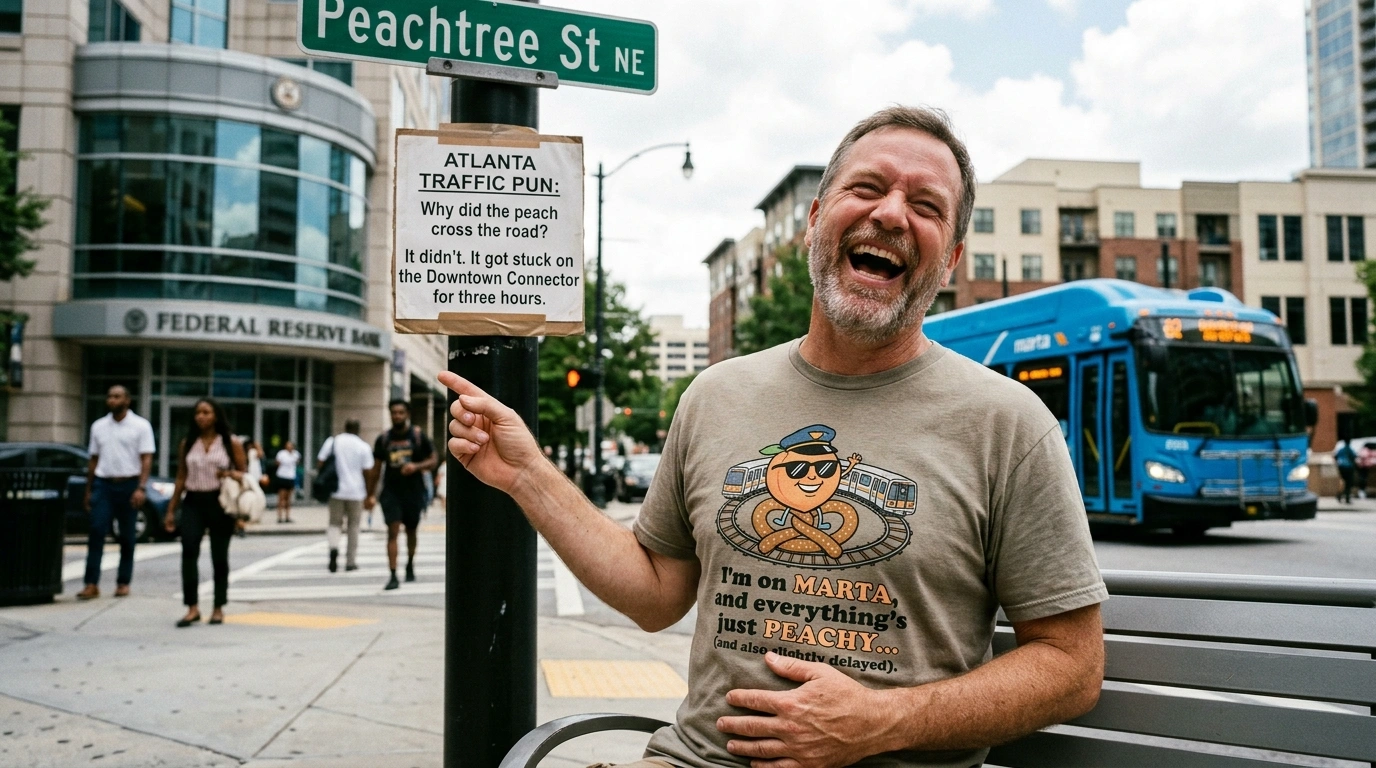 Atlanta Travel & Adventure Puns
