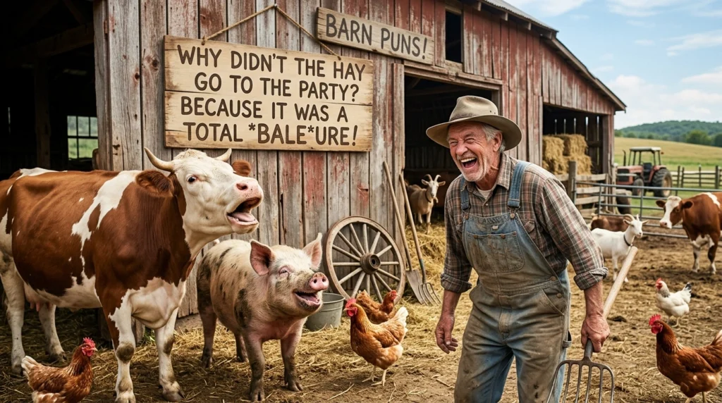 Barn Puns