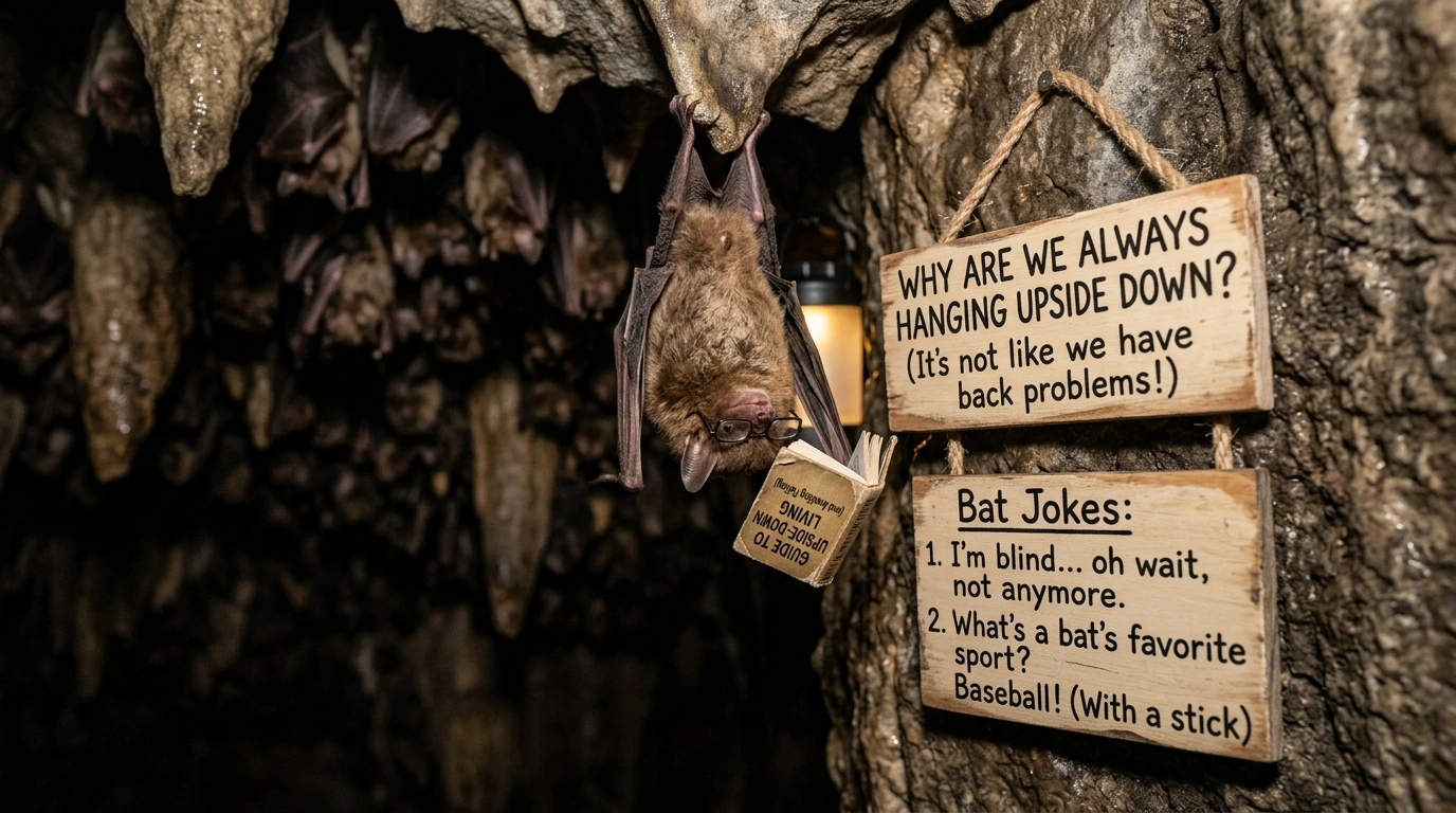 Bat Jokes Social Media Captions