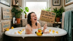 Bathtub Puns