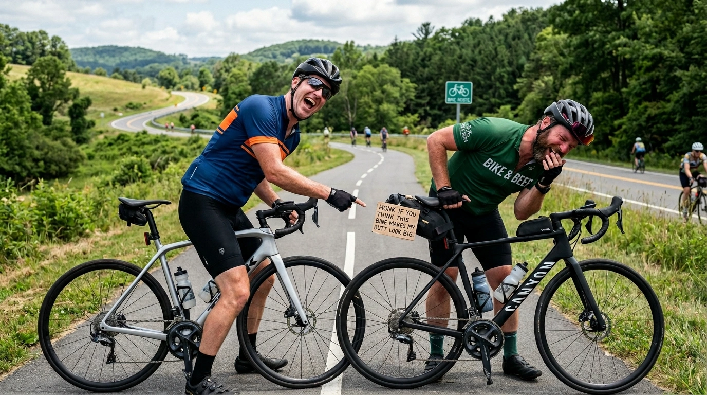 Bike Travel & Adventure Humor
