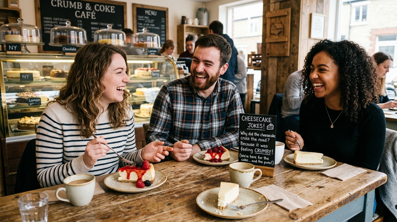 Cheesecake Jokes Social Media Captions