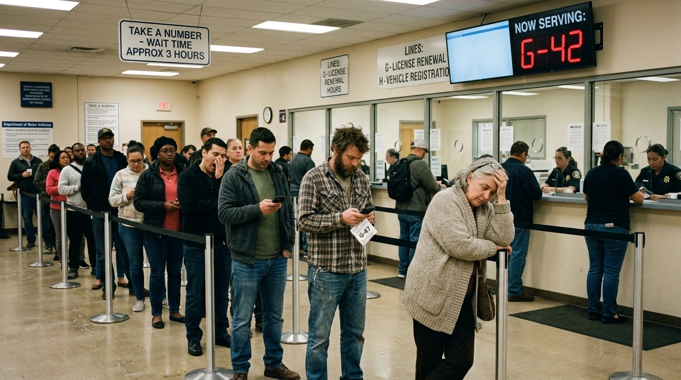 DMV Social Media & Caption Jokes