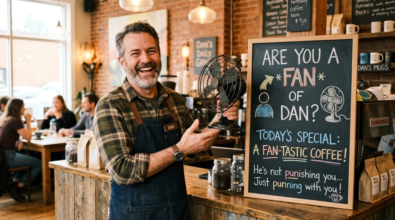 Dan puns Travel & Adventure Humor