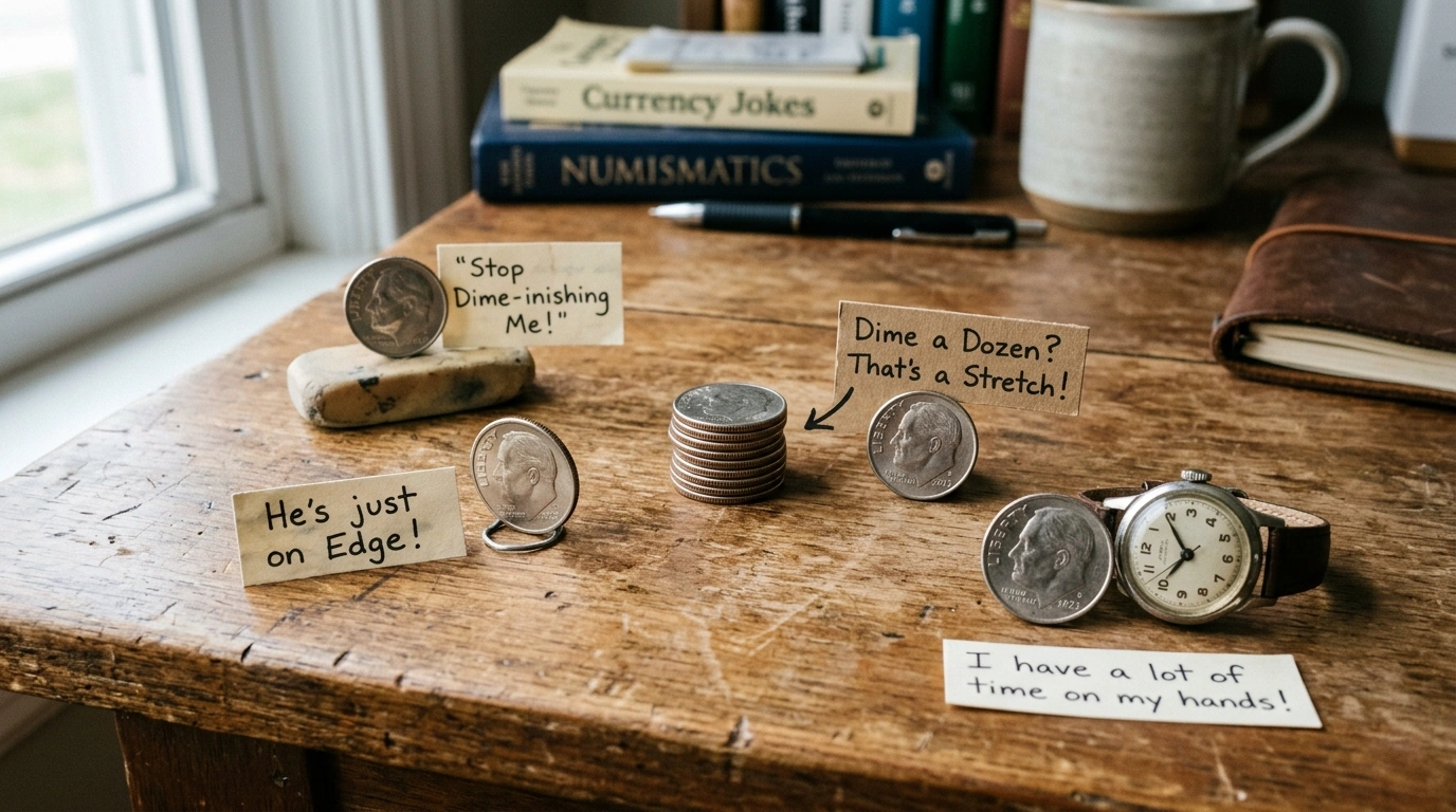 Dime Travel & Adventure Humor