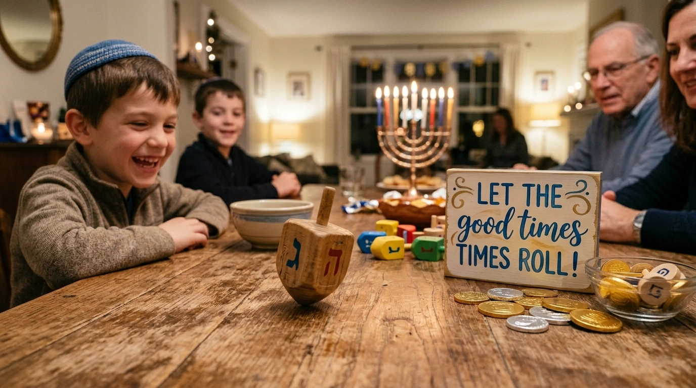Dreidel Puns Family Time Humor