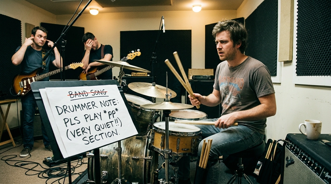 Drummer Jokes Social Media Captions