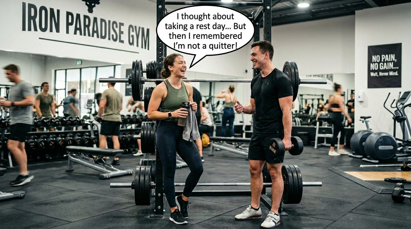 Family Time Fitness Humor
