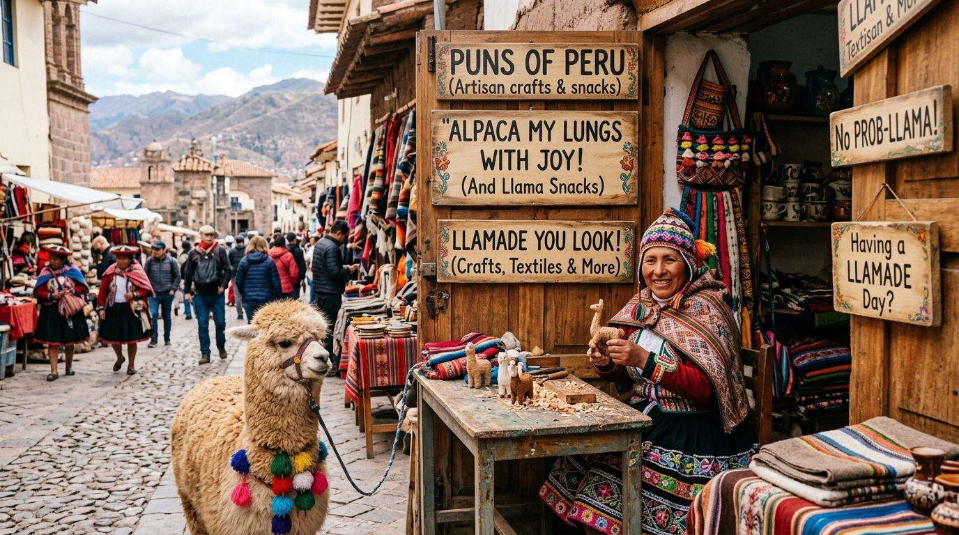 Family Time Peru Humor