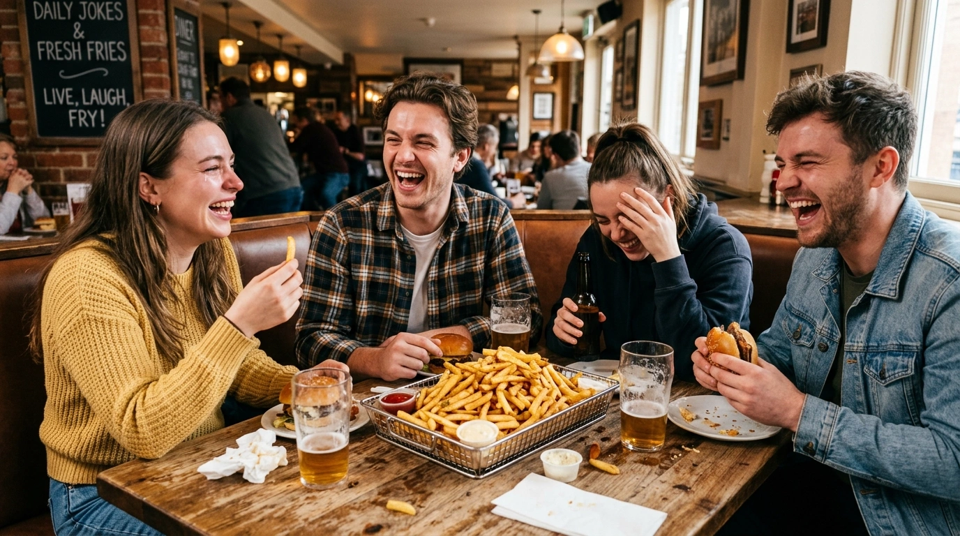 Fries Jokes Travel & Adventure Humor