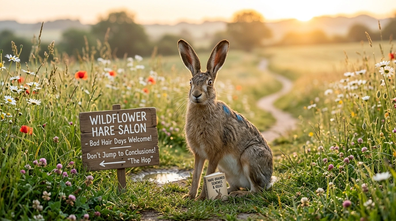 Hare Puns Social Media & Caption Humor