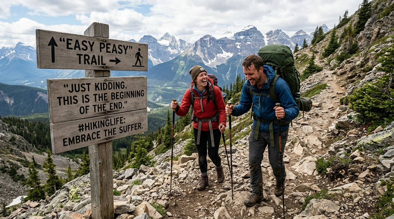 Hiking Jokes Family Time Humor