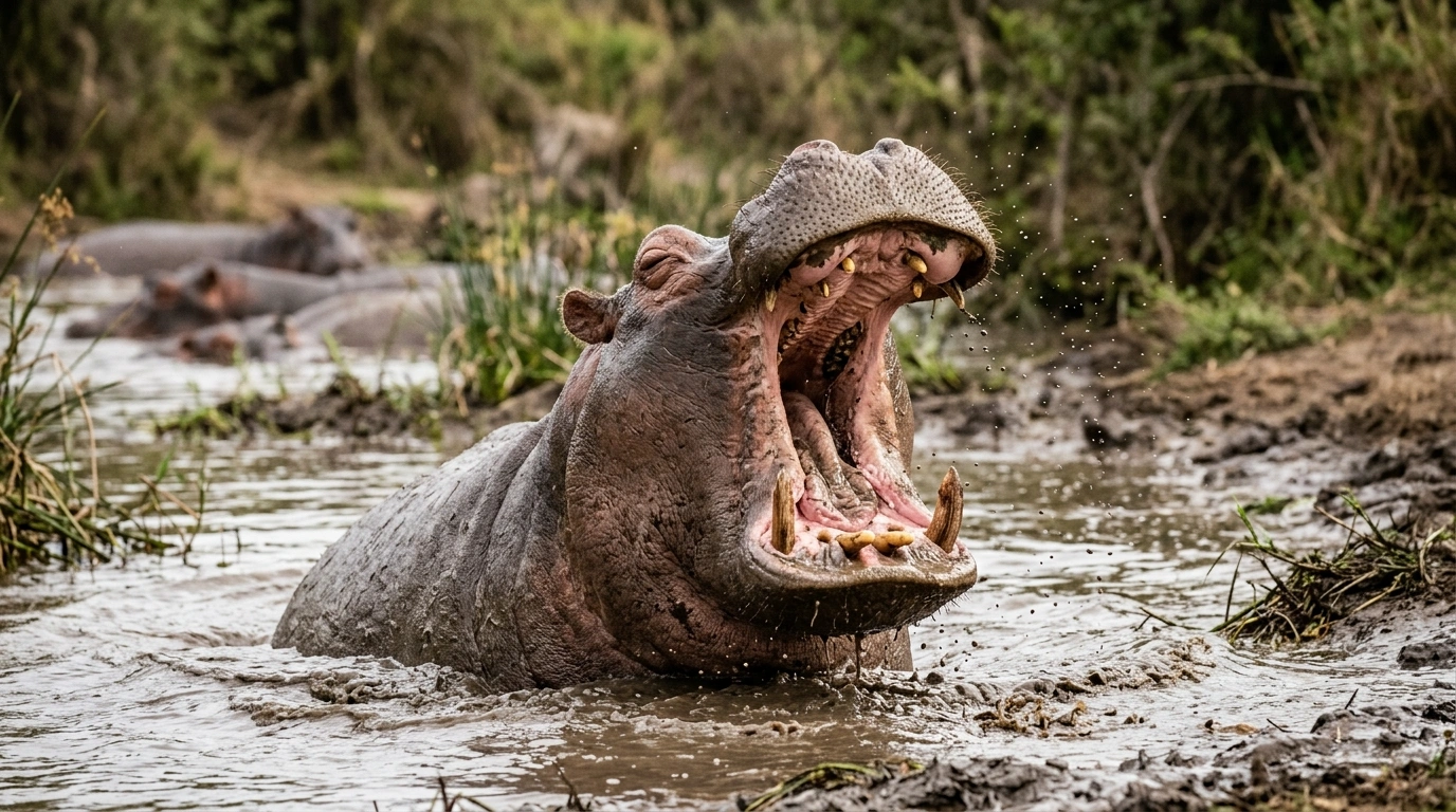 Hippo Travel & Adventure Humor