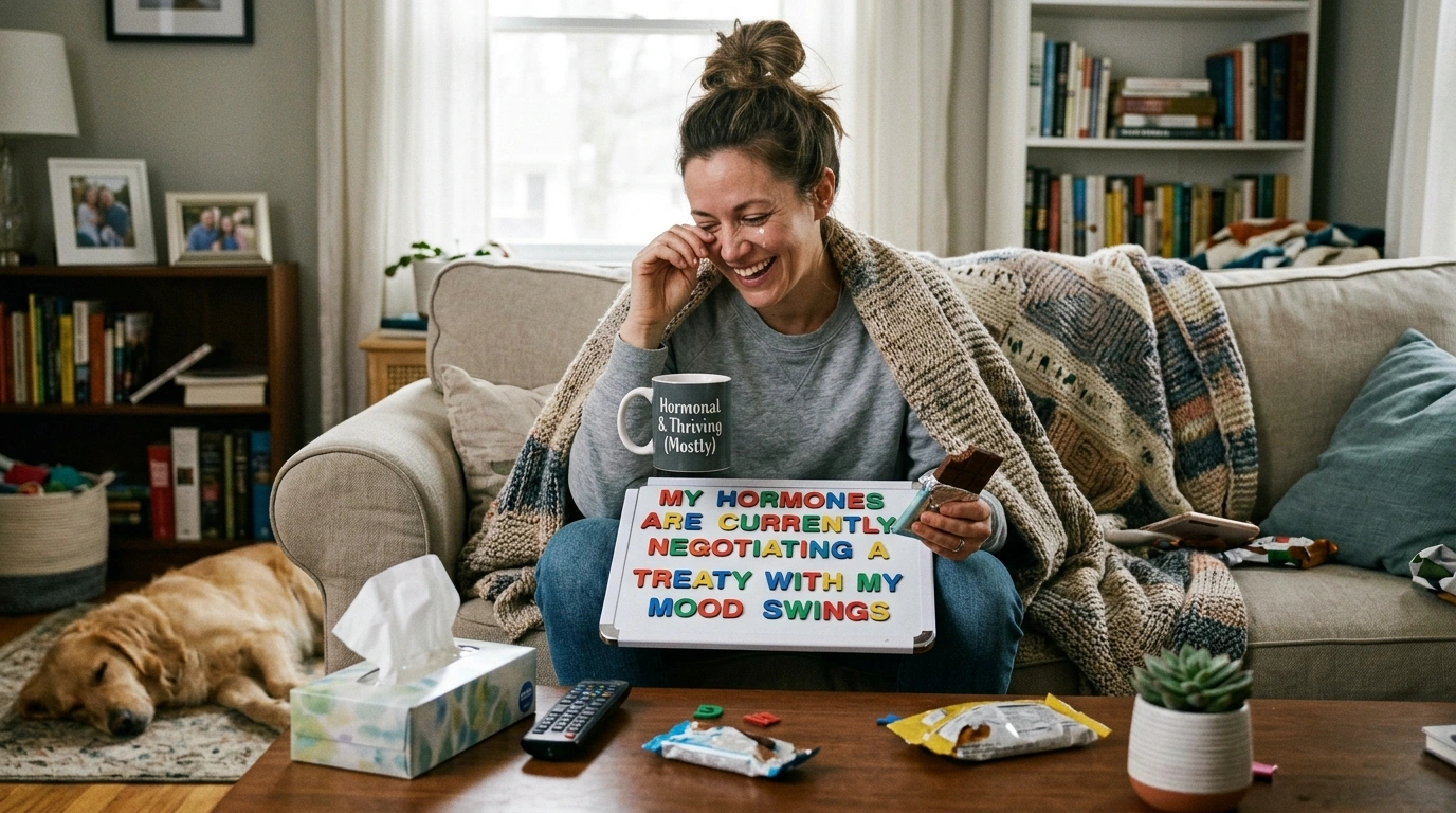 Hormone Social Media & Caption Jokes