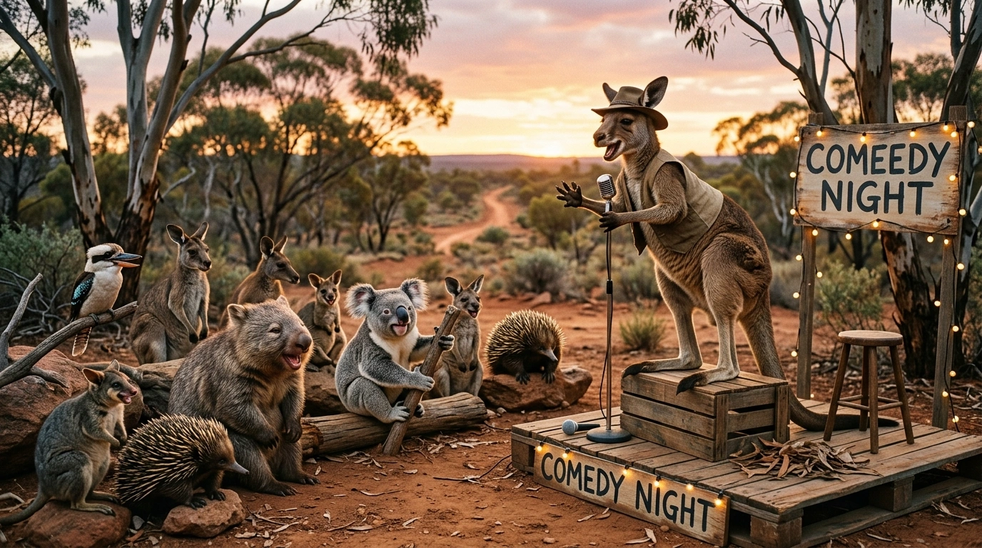 Kangaroo Romantic Jokes