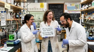 Laboratory Puns