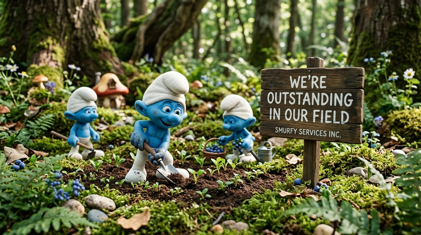 Love Smurf Puns
