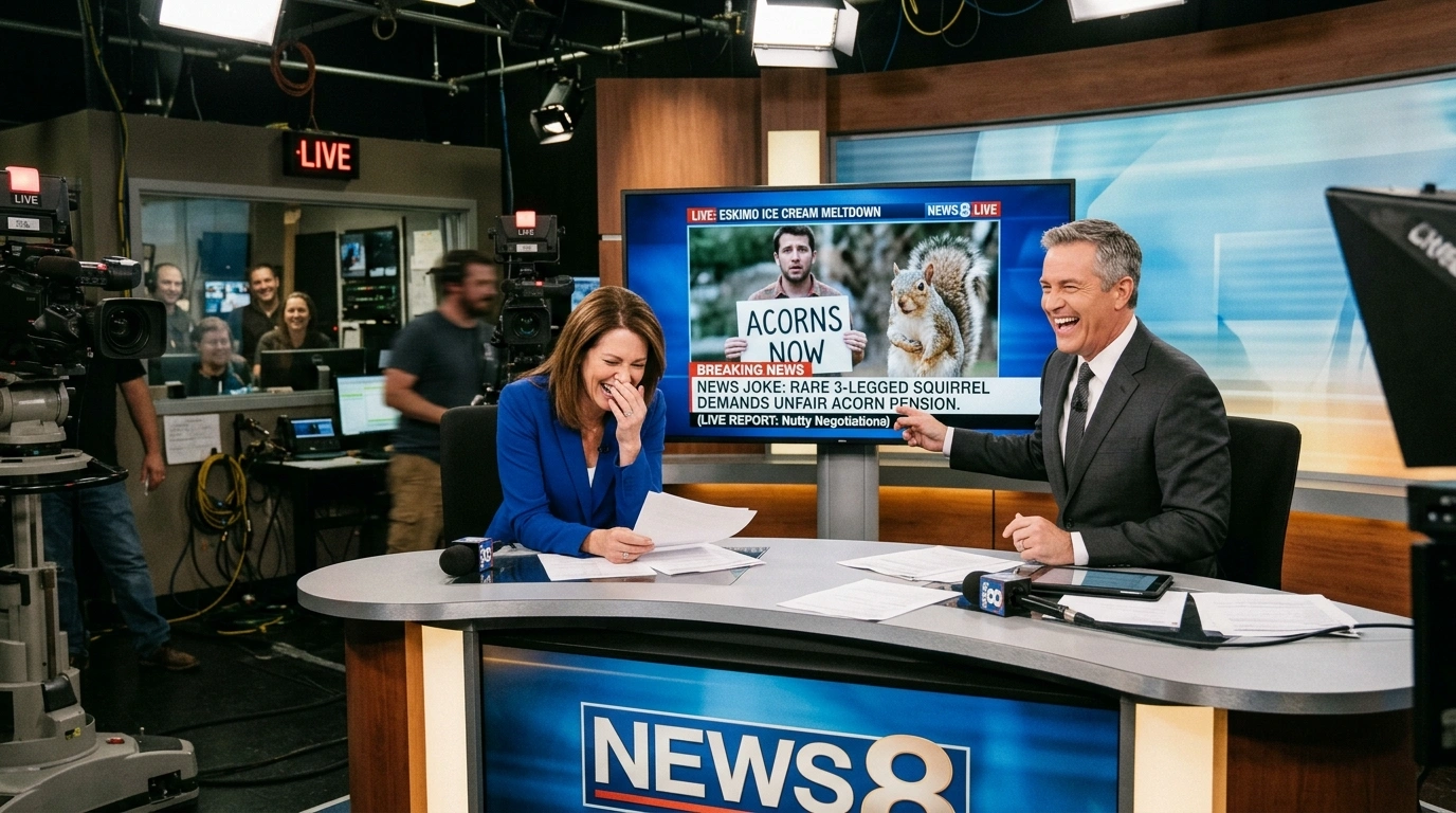 News Social Media & Caption Jokes