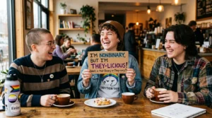 Nonbinary Puns