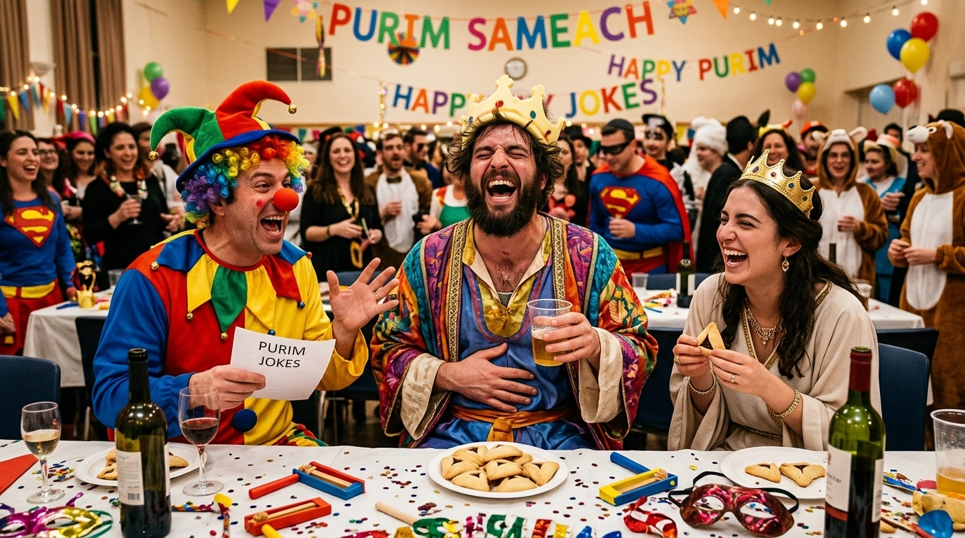 Purim Travel & Adventure Humor