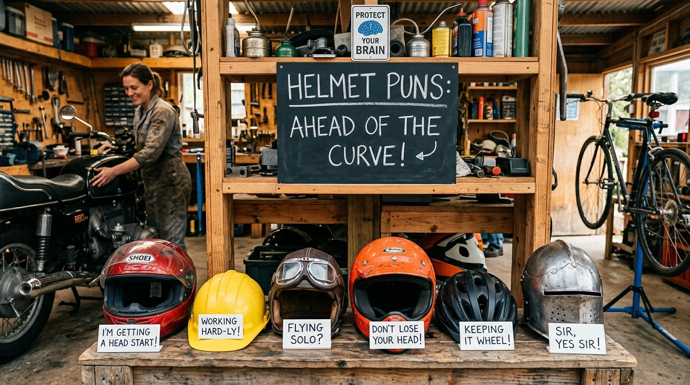 Romantic Helmet Puns
