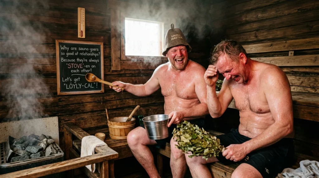 Sauna Puns
