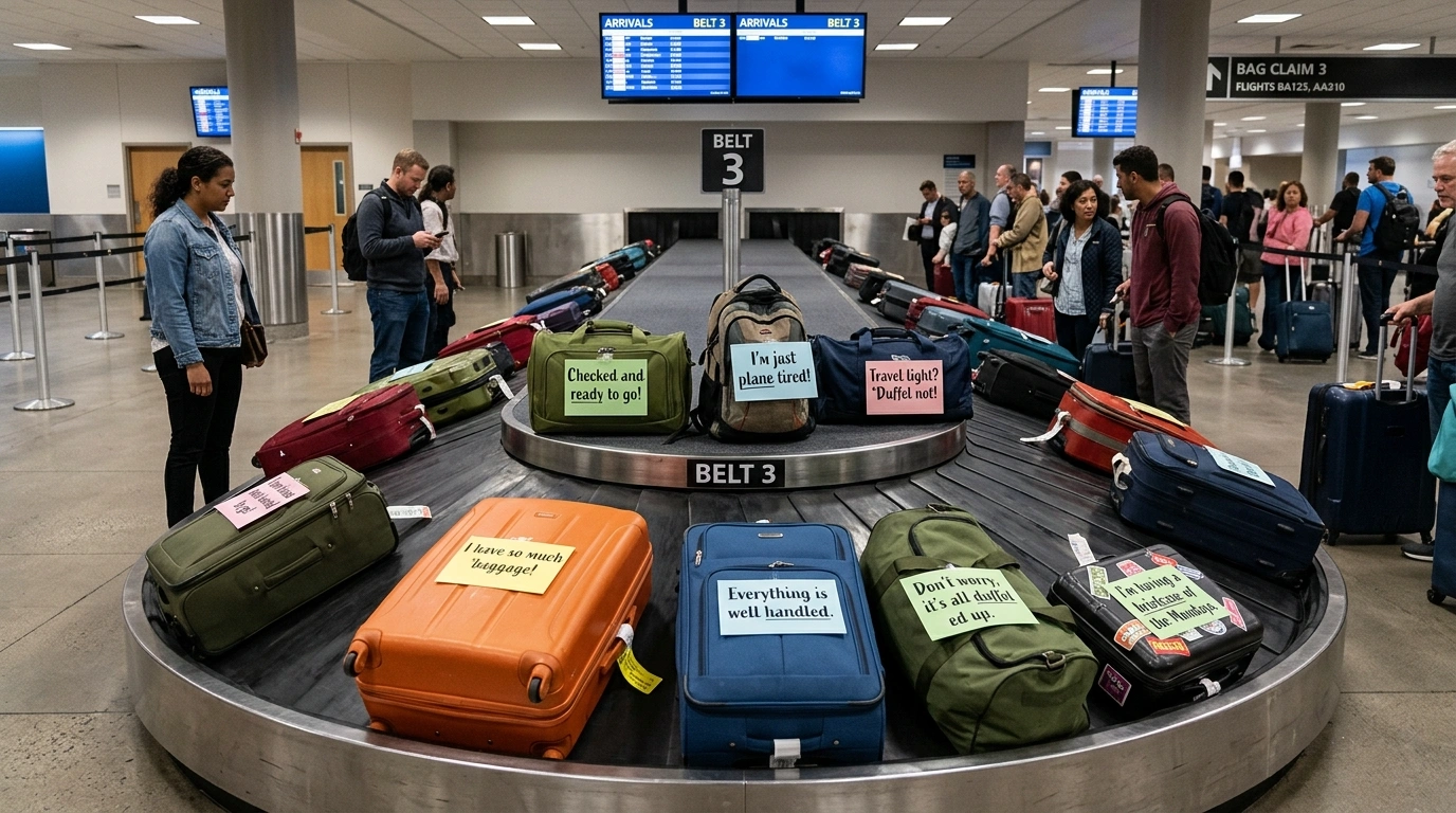 Suitcase Luggage Puns