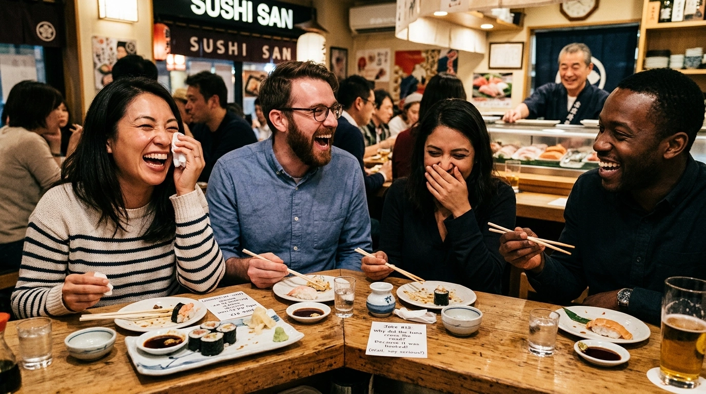 Sushi Travel & Adventure Humor Sushi Jokes