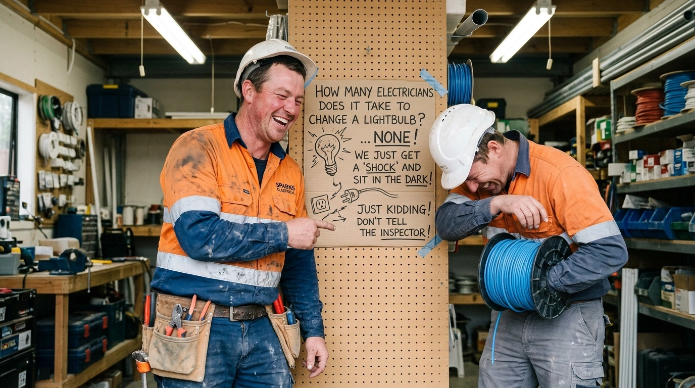 Travel & Adventure Electrician Jokes Humor