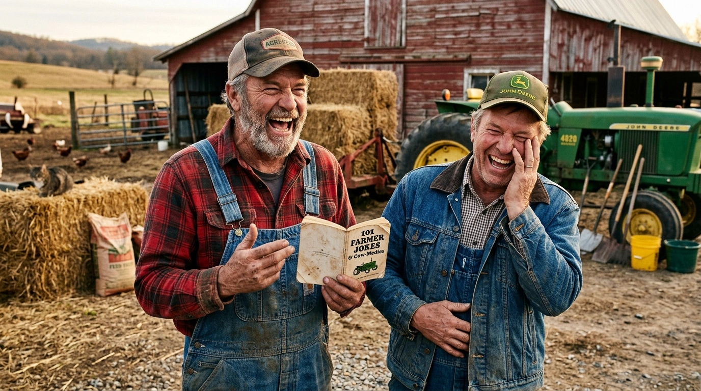 Travel & Adventure Farmer Jokes Humor