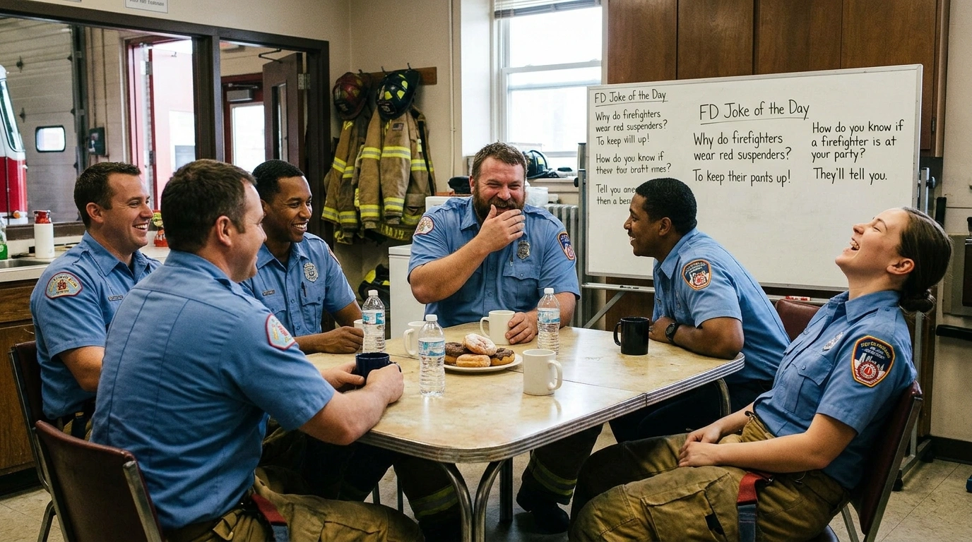 Travel & Adventure Firefighter Jokes Humor