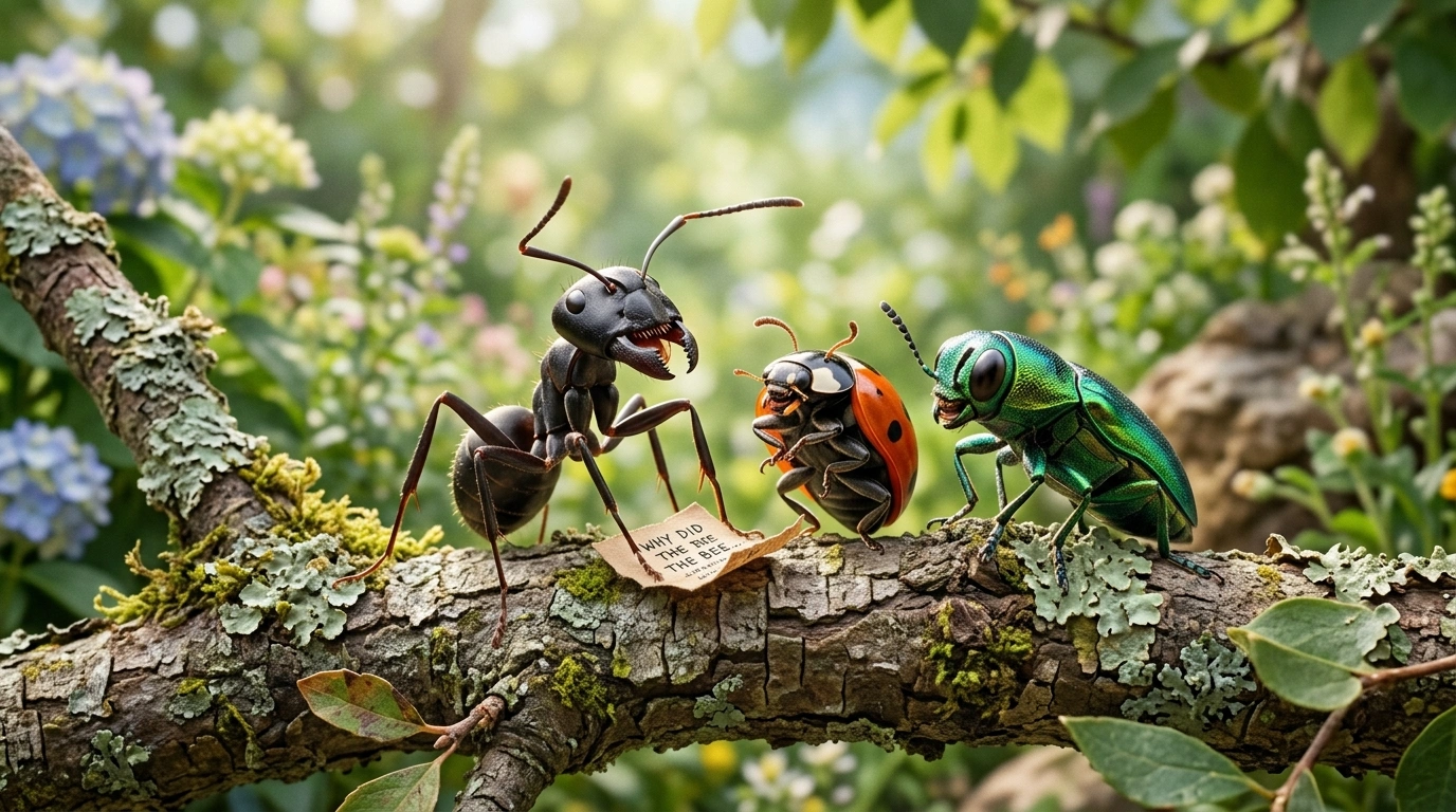 Travel & Adventure Insect Jokes Humor