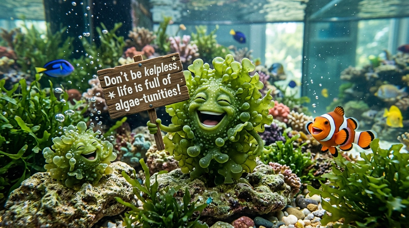 Travel-Themed Algae Puns
