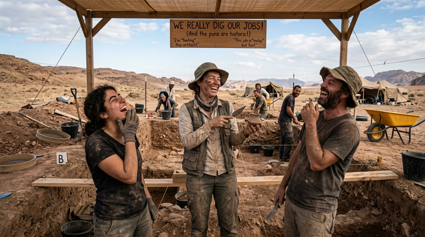 Travel-Themed Archeology Puns