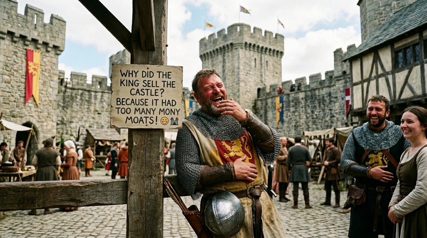 Travel-Themed Castle Puns