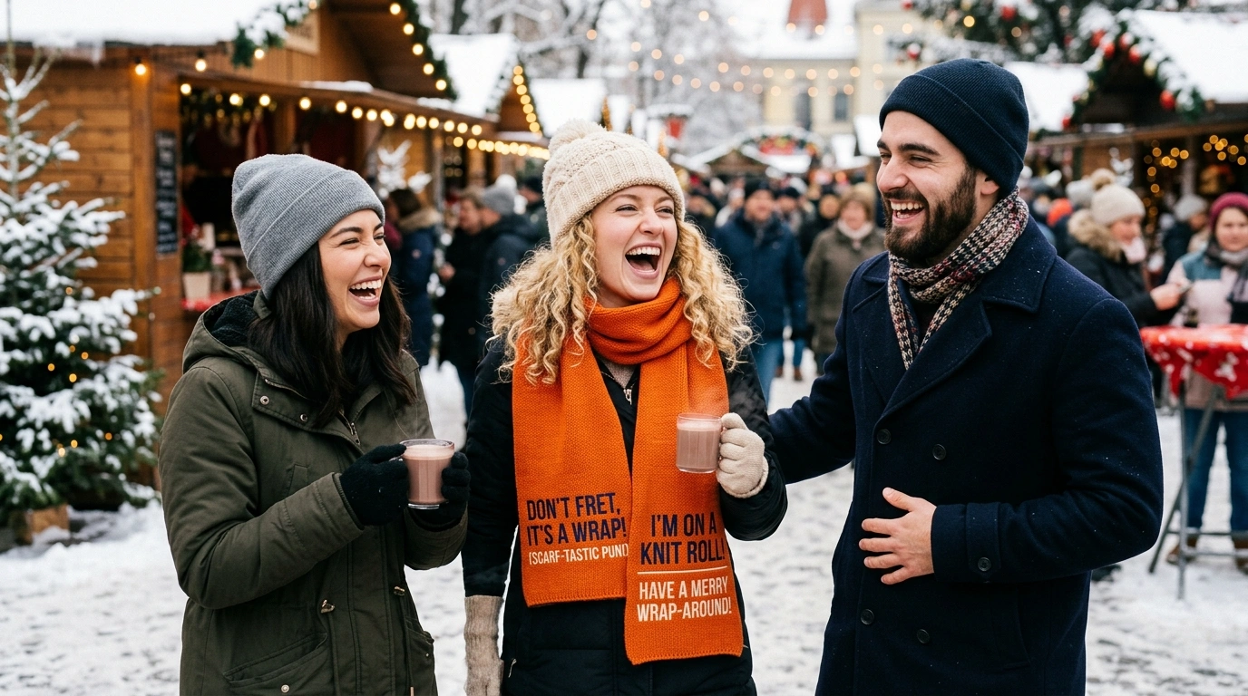 Travel-Themed Scarf Puns
