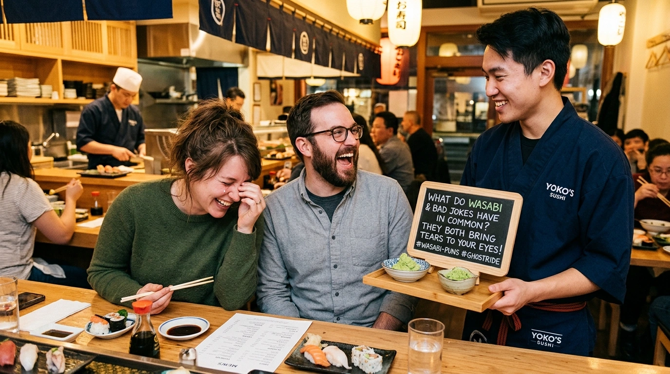 Travel-Themed Wasabi Puns