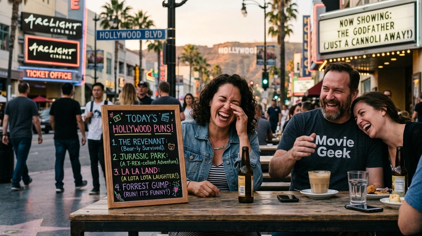 Travel Themed hollywood puns
