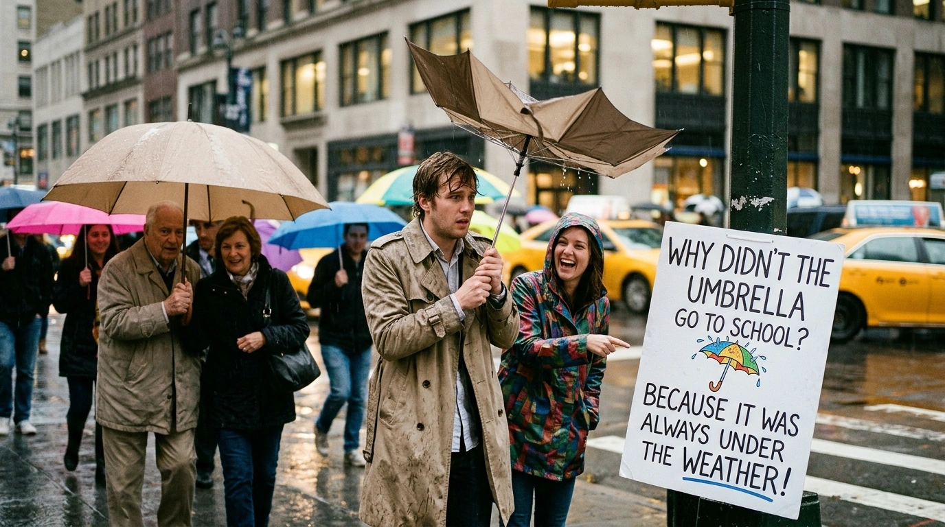 Umbrella Travel & Adventure Humor