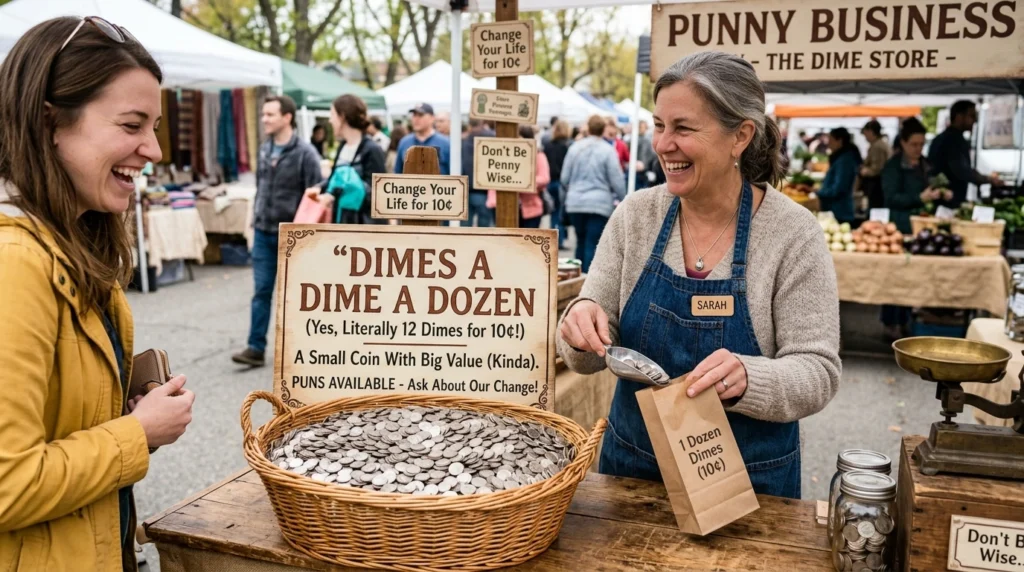 dime puns
