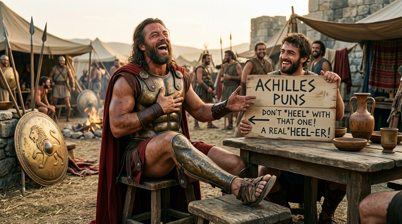 Achilles Puns One Liners