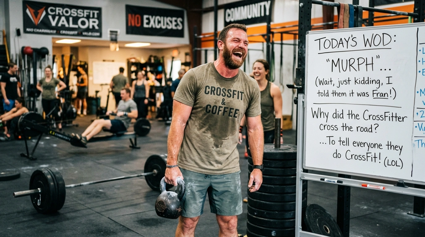 CrossFit Jokes One-Liners