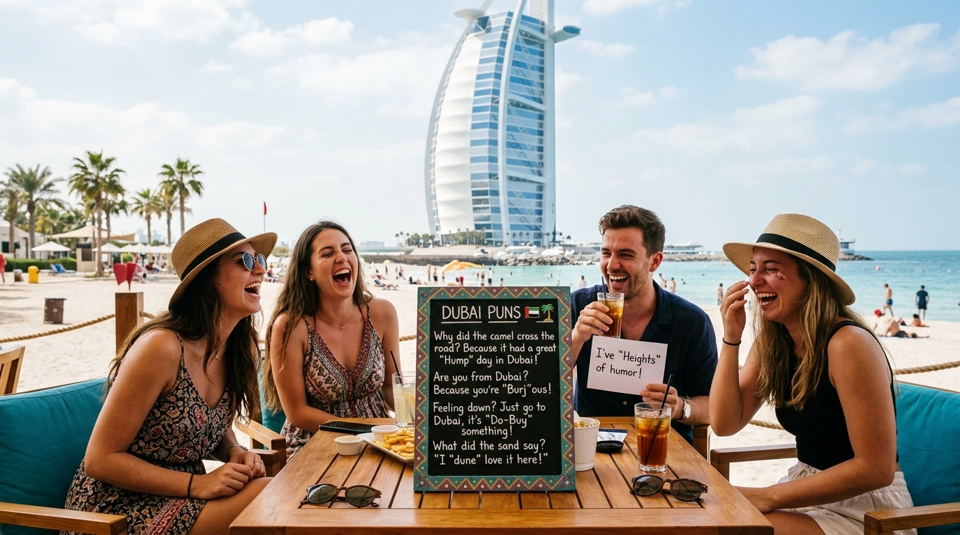 Dubai Puns in English