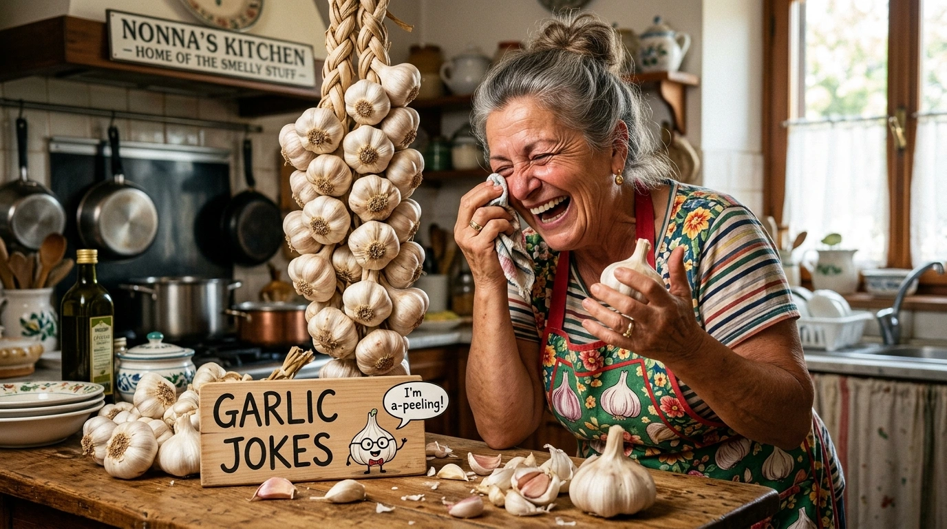 Garlic Jokes in English