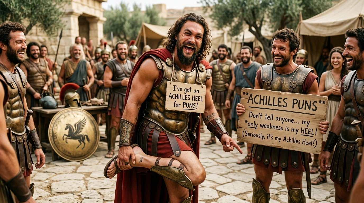 Short Achilles Puns